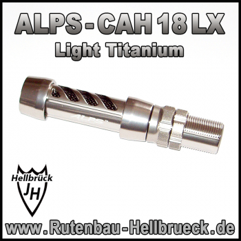 ALPS Rollenhalter Modell CAH 18 LX KLN - Light Titanium -